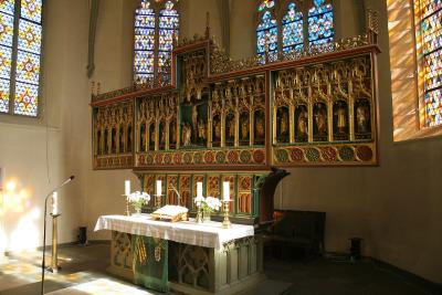 Spätgotischer Klappaltar