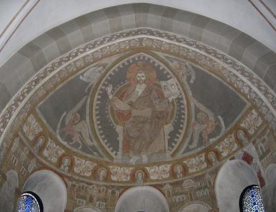 Detail Apsismalerei