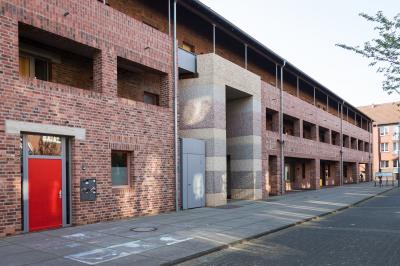 Fassadenansicht des Gemeindezentrums
