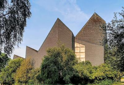 St. Hubertus Aachen Außenansicht