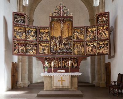 Schnitzaltar von Hinrik Stavoer aus dem Jahr 1525