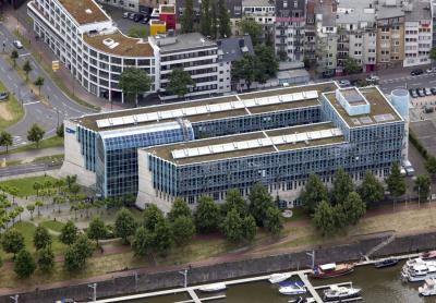 Luftbild WDR Landesstudio Düsseldorf
