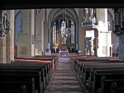 Innenansicht St. Martini Minden