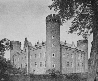Südansicht um 1892