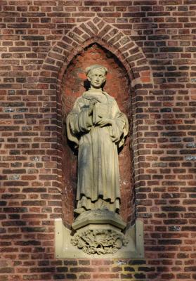 Portal Detail, Statue Thomas von Kempen