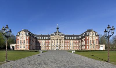 Streng symmetrische Anlage des Schlosses Münster