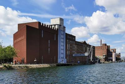 Küppersmühle MKM Museum mit Anbau von Herzog & de Meuron