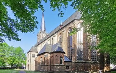 Außenansicht St. Nicolai Kalkar