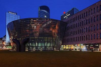 Bibliothek Dortmund in der Nacht