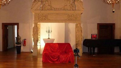 Kamin im Rittersaal Haus Lüttinghof