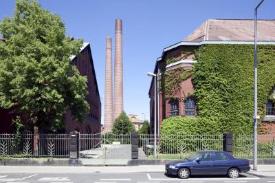 Kesselhaus II und Kamine