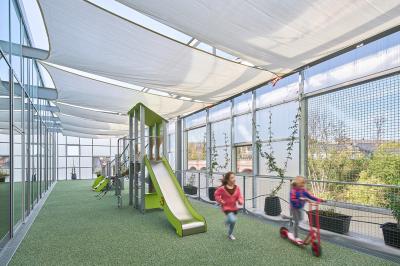 Außenraum Kindertagesstätte
