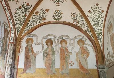 Wand- und Deckenmalereien in St. Nikolaus