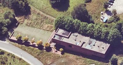 Schrägluftbild von Norden, Bürogebäude Lünen