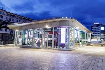 Informationspavillon der Wuppertal-Marketing GmbH