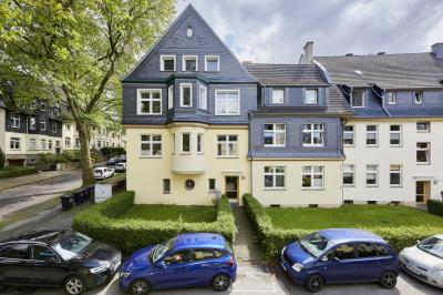 Wohnsiedlung Erbhof Bochum, Straßenperspektive