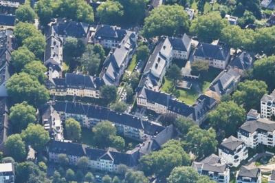 Schrägluftbild aus Blickrichtung Westen