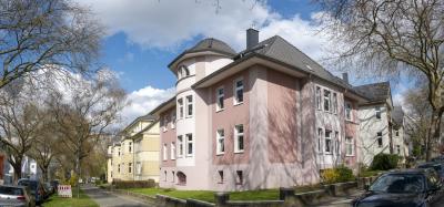 Wohnsiedlung Erbhof Bochum, Straßenperspektive