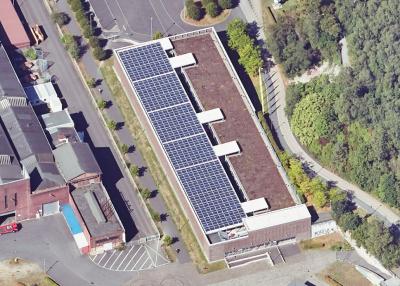 Parkhaus der Jahrhunderthalle Bochum, Ostansicht