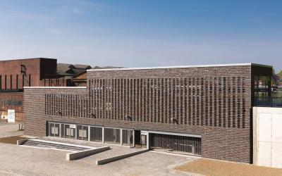 Parkhaus Westpark/Jahrhunderthalle Bochum, Außenperspektive