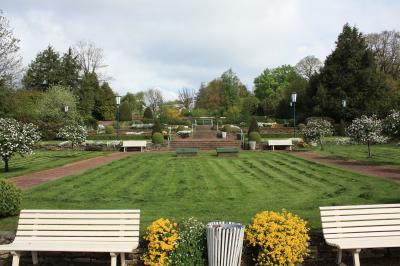 Gartenanlage im Kurpark Bad Meinberg