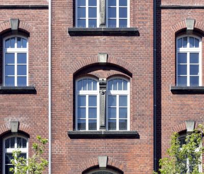 Fachhochschule Münster (FB Architektur), Fassadendetail