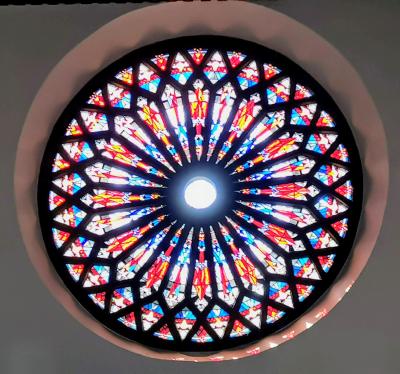 Fensterrose in der Christus-König-Kirche