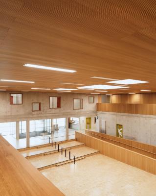 Gustav-Heinemann-Gesamtschule Essen, Foyer Haupteingang