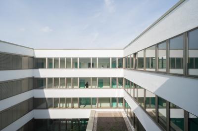 Gustav-Heinemann-Gesamtschule Essen, Innenhof