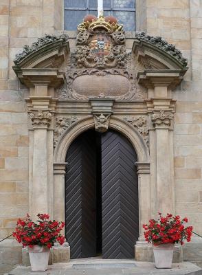 Portal der Kapuzinerkirche Brakel