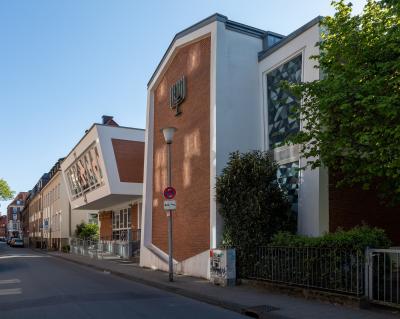 Synagoge Münster, Straßenansicht