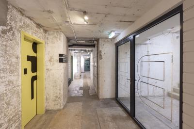 Umgenutzter Bilker Bunker, Erschließungsflächen