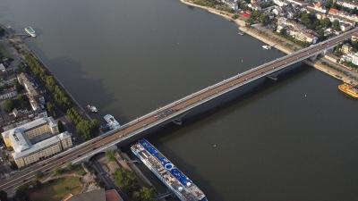 Luftbild Kennedybrücke