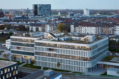 Bürocampus WPP Headquarter Mizal, Schrägluftbild