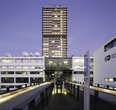 Deutsche Welle und Abgeordnetenhochhaus
