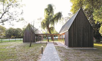 Waldkindergarten Wadersloh-Liesborn, Frontansicht