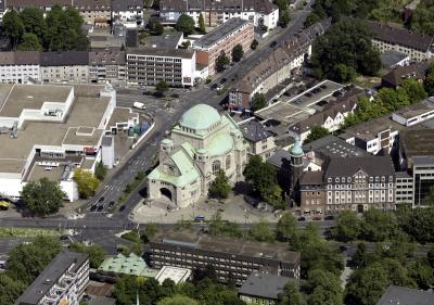 Luftbild Alte Synagoge