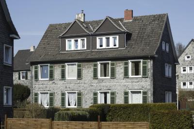 Siedlungshaus in der Gartenstadt Crengeldanz