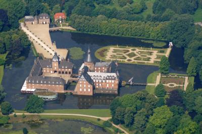Luftbild Parkanlage
