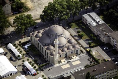 Moschee von oben