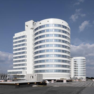 Bettentürme des Uniklinikums nach der Sanierung