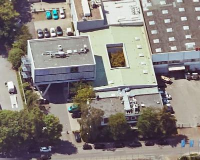 Schrägluftbild von Osten, Loftoffice