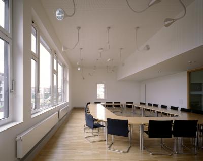 Innenraum Hauptverwaltung der Wohn+Stadtbau Wohnungsbaugesellschaft