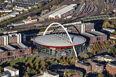 Lanxess Arena Luftbild