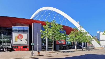 Lanxess Arena, Nordostansicht