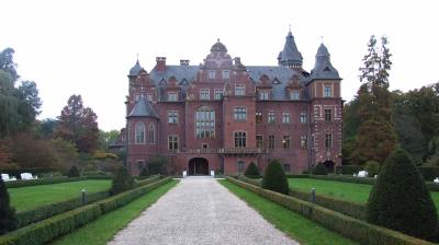 Schloss Krickenbeck, Ansicht von Osten