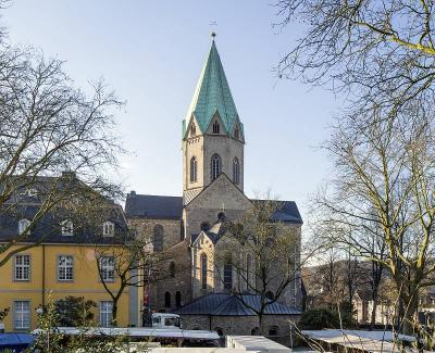 Ostansicht Stiftskirche in Essen-Werden
