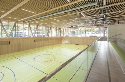 Sport- und Kulturhalle Alfter, Hallenraum