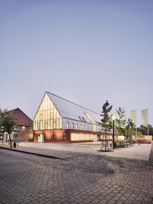 Neues Rathaus Ostbevern, Außenperspektive
