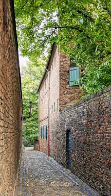 in der Nonnengasse am Dreigiebelhaus